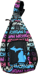 Robin Ruth Michigan Sling Backpack - Bold Colors