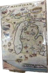 Michigan Wood Map