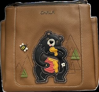 Chala Handbags – Messenger Bag - Bear