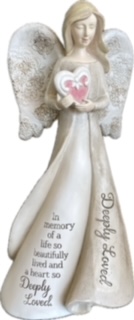 "Deeply Loved" Angel Garden Statue