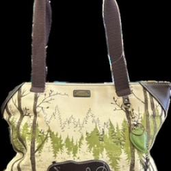 Chala Handbags - Canvas Tote - Bear