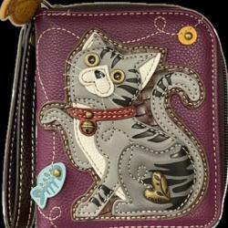 Chala Zip Around Wallet - Cat
