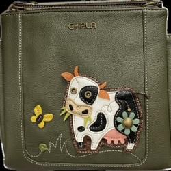Chala Handbags – Messenger Bag - Cow