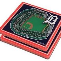 Detroit Tigers 3D coasters