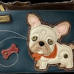 Chala Handbags – Mini Crossbody - French Bulldog
