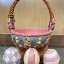 easter on parade with eggs