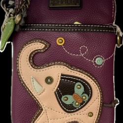 Chala Handbags – Cellphone Bag – Elephant