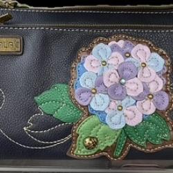 Chala Handbags – Deluxe Crossbody - Hydrangea