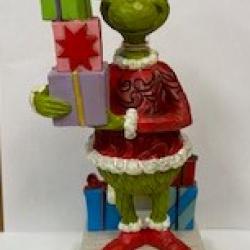 Grinch with presents