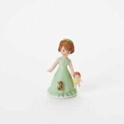 Growing up Girls Brunette age 3