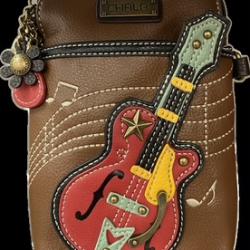 Chala Handbags – Cellphone Bag – Guitar