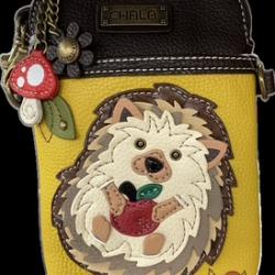Chala Handbags – Cellphone Bag – Hedgehog