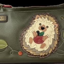 Chala Handbags – Deluxe Crossbody - Hedgehog
