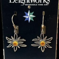 Leight Works Sun Earrings - Fire