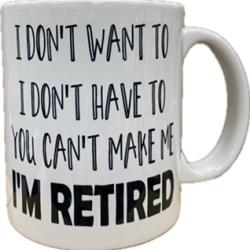 Retirement mug