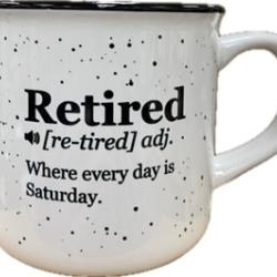 retirement mug