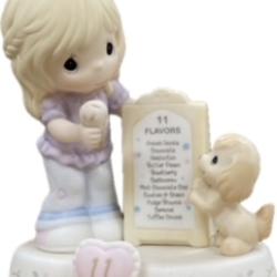 Precious Moments "Growing in Grace" Age 11 Blonde Hair
