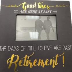 retirement frame