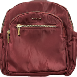 Kedzie - Aire Convertible Backpack - burgandy