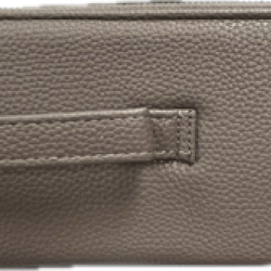 Kedzie - Zippered Clutch - Gray