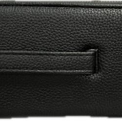 Kedzie - Zippered Clutch - black
