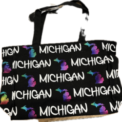 Robin Ruth Michigan Beach Tote - Bold Colors