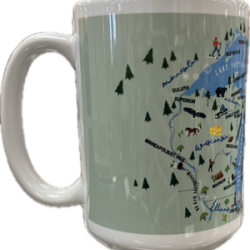 Michigan Mug - Great Lakes Ceramic