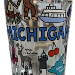 Michigan Pint Glass