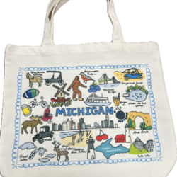 Michigan Canvas Bag