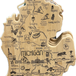 Michigan Cutting and Serving Board