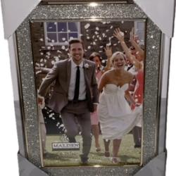 Silver Glitter 8 X 10 Picture Frame