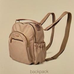 Kedzie - Aire Convertible Backpack - Taupe