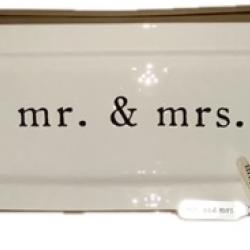 Mr. & Mrs. Hostess Plate