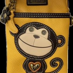 Chala Handbags – Cellphone Bag – Monkey
