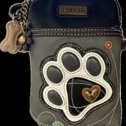 Chala Handbags – Cellphone Bag – Pawprint