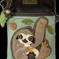 Chala Handbags – Cellphone Bag – Sloth