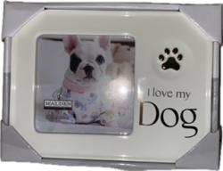 I Love My Dog Picture Frame