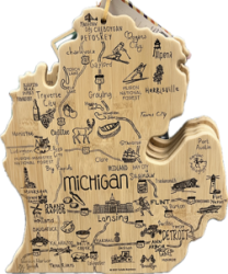 Michigan Cutting and Serving Board