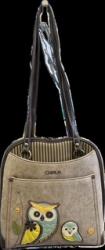 Chala Handbags – Convertible Backpack - Owls